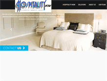 Tablet Screenshot of hospitality-now.com